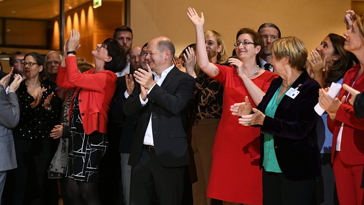 SPD-Stichwahl mit Scholz / Geywitz und Borjans / Esken
