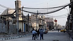 مدينة الموصل حيث ظهر زعيم تنظيم "الدولة الإسلامية" ابو بكر البغدادي أول مرة سنة 2014.