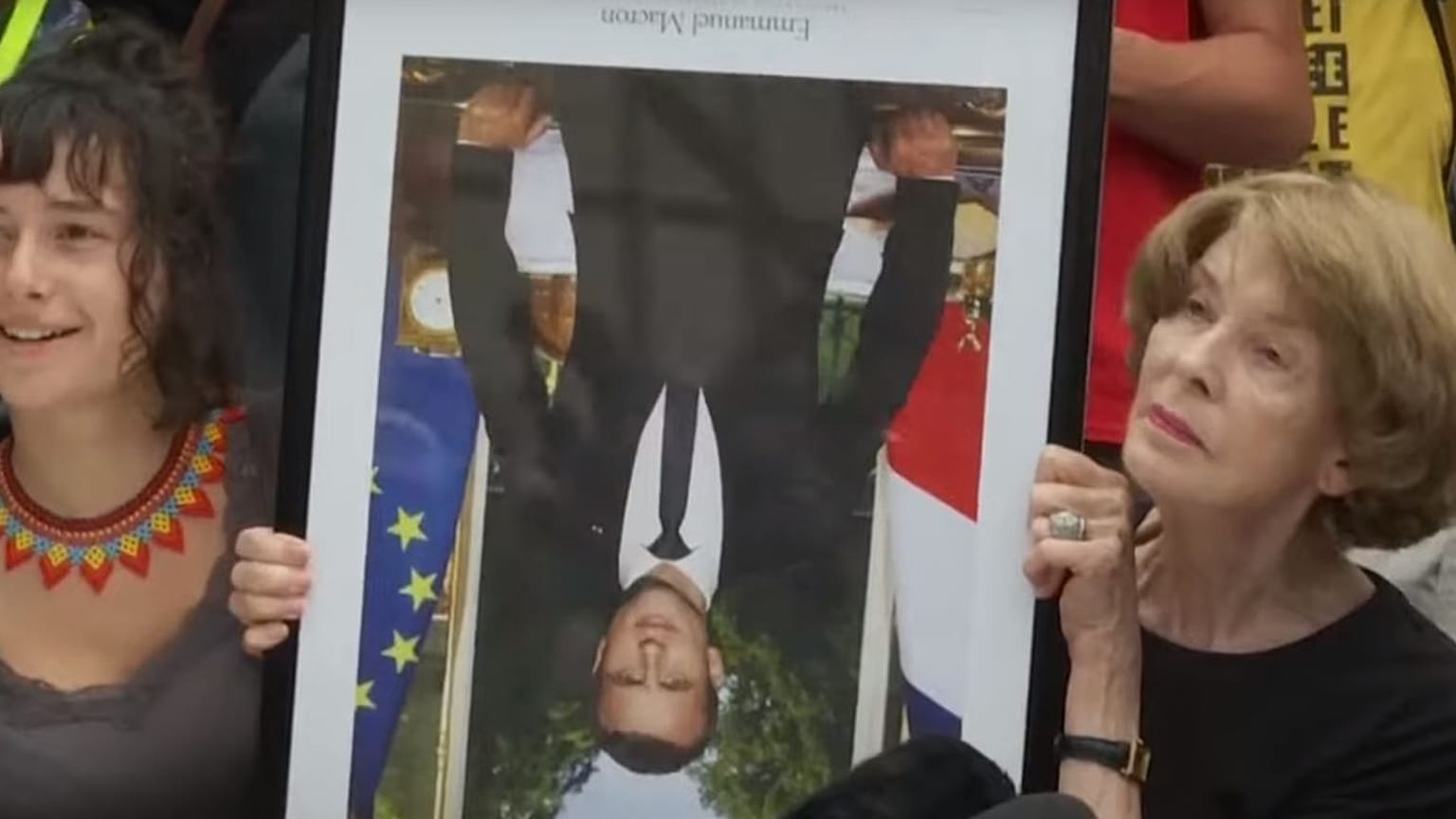 Protest in Bayonne