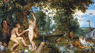  Peter Paul Rubens ile Jan Bruegel tarafından resmedilen 'Cennet Bahçesi'