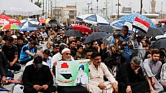 صورة أرشيفية لمناصري مقتدى الصدر
