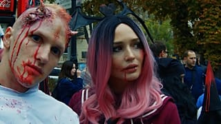 Ijesztő zombik lepték el Kijevet 