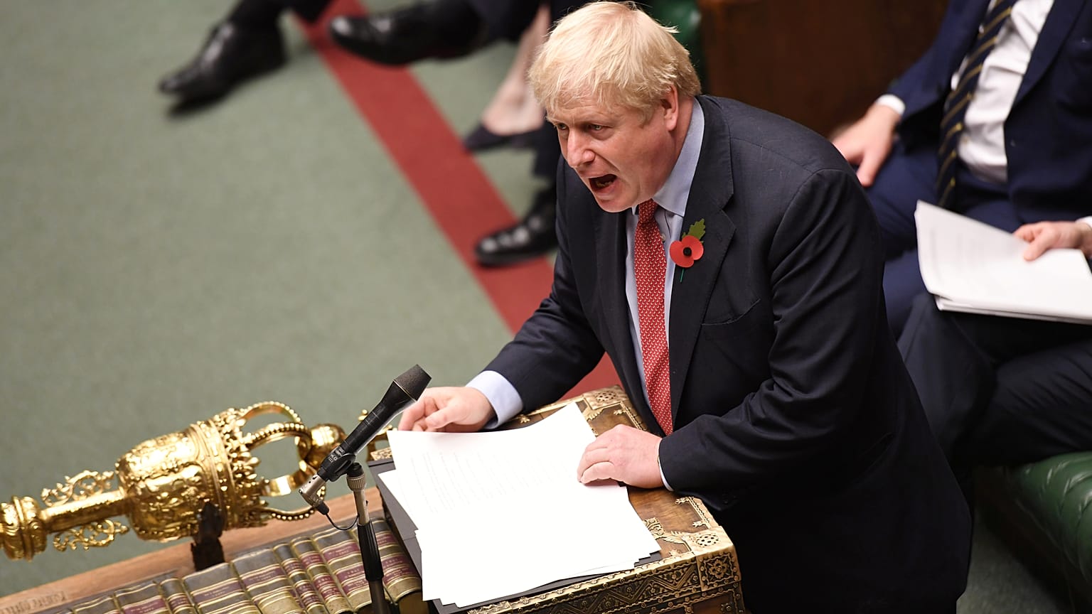 Johnson and Corbyn trade barbs after MPs vote for December 12 election