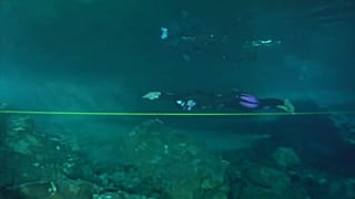 Watch: Diver dedicates new world record to Turkish soldiers