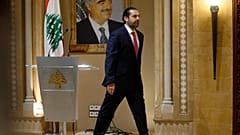 Lübnan Başbakanı Saad el-Hariri istifa ettiğini duyuruyor