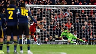 Normal süresi ve uzatmaları 5-5 biten maçta Liverpool, Arsenal'ı penaltı atışları sonucu 5-4 yenerek adını çeyrek finale yazdıran taraf oldu