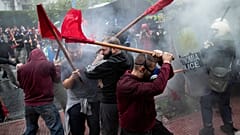 Επεισόδια στην πορεία των φοιτητών 