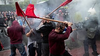 Επεισόδια στην πορεία των φοιτητών 
