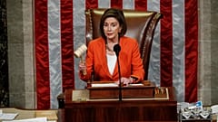 La presidenta de la Cámara de Representantes, Nancy Pelosi