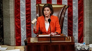 La presidenta de la Cámara de Representantes, Nancy Pelosi