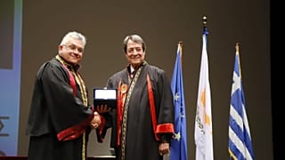 Επίτιμος Διδάκτορας στο Αριστοτέλειο ο Νίκος Αναστασιάδης