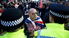 Protesters bemoan Brexit delay as Halloween deadline passes