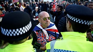 Protesters bemoan Brexit delay as Halloween deadline passes