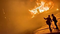 El sur de California sigue en el infierno 