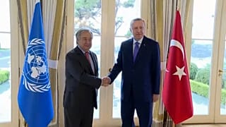 Isztambulban az ENSZ-főtitkár