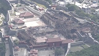 Shuri-Burg: Ermittlungen zur Brandursache