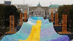 Berlin fölött a zászlóerdő