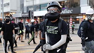 Hong Kong'da protestoların 22. haftası: Bağımsızlık sloganları ve sert müdahale