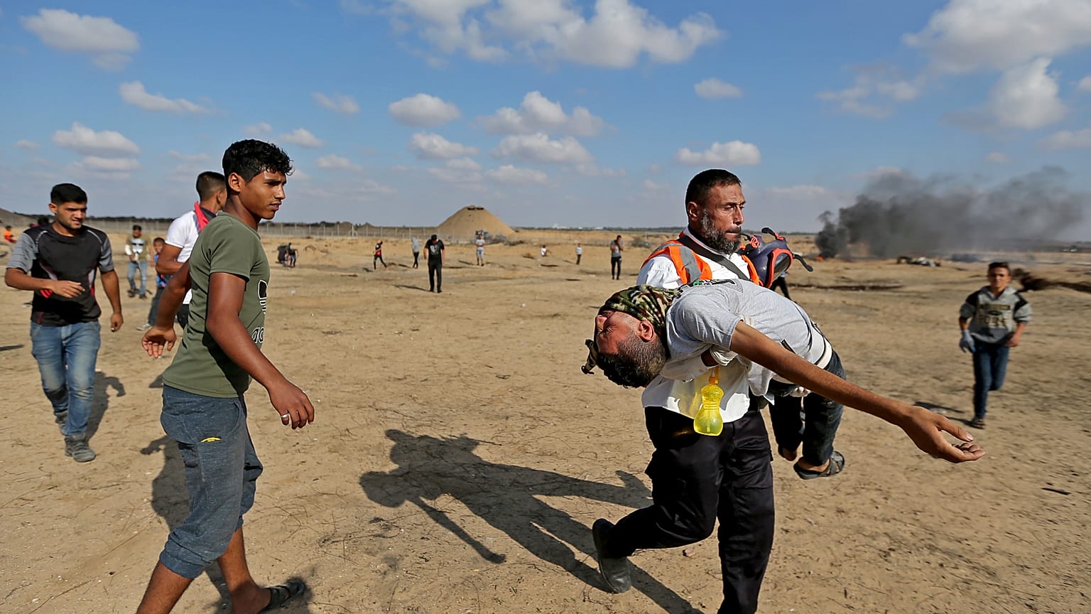 Palestiniano morre depois de vários ataques israelitas