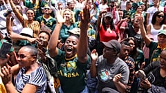 Südafrika feiert ausgelassen Rugby-WM-Sieg 32 : 12 gegen England