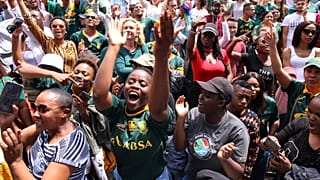 Südafrika feiert ausgelassen Rugby-WM-Sieg 32 : 12 gegen England