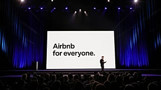 Airbnb CEO Brian Chesky speaks onstage during "Introducing Trips" Reveal at Airbnb Open LA on November 17, 2016 in Los Angeles, California.