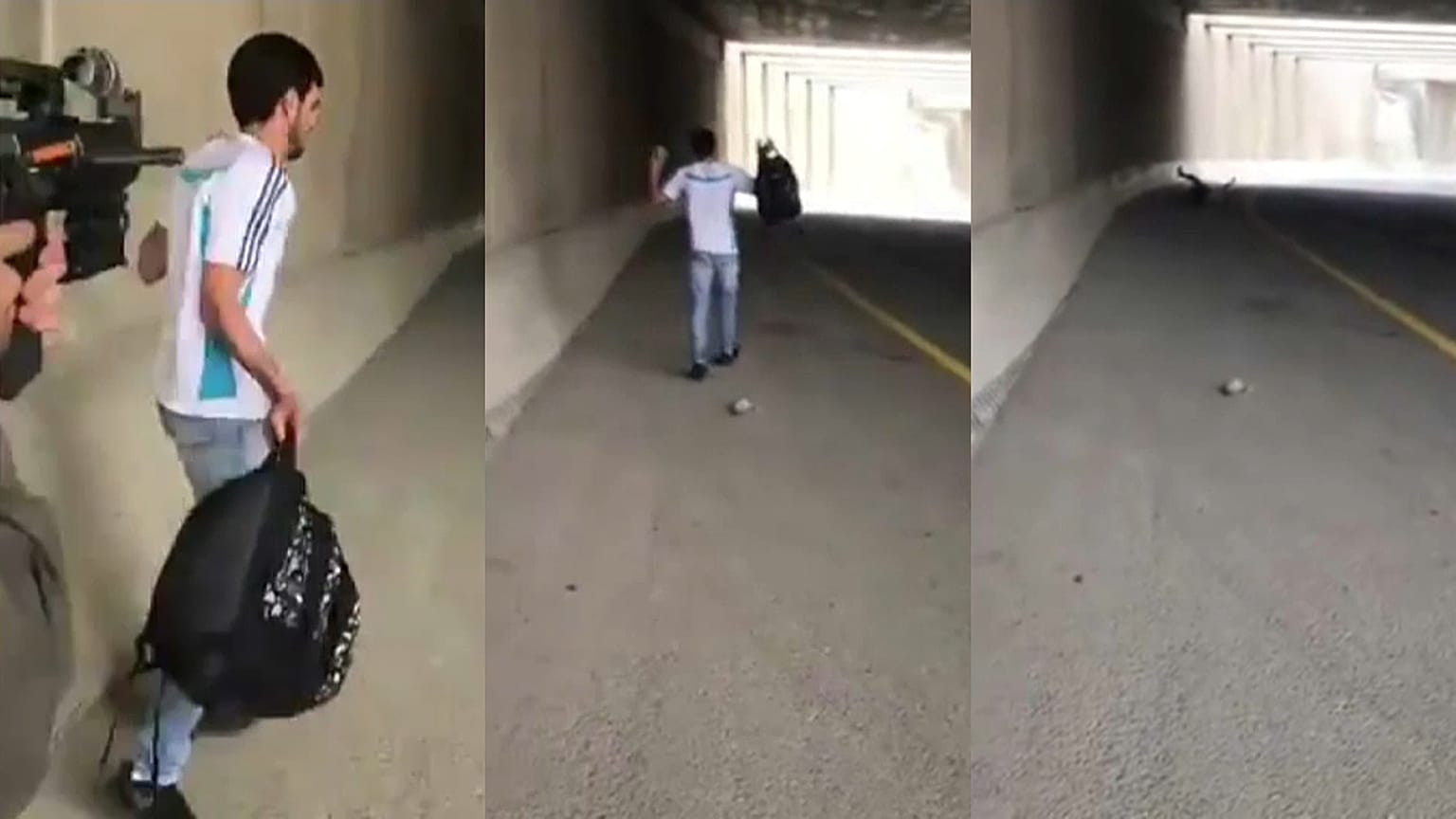 Silahsız Filistinliyi plastik mermiyle vuran İsrail polisinin görüntüleri ortaya çıktı