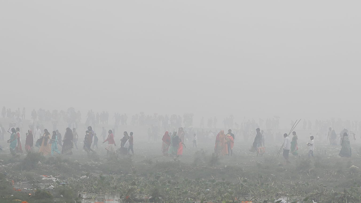 Nueva Delhi alcanza niveles de contaminación insoportables