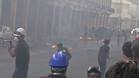 Protesters killed as Iraqi security forces open fire in Baghdad