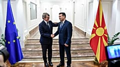 Ο πρόεδρος του Ευρωκοινοβουλίου στηρίζει τη Βόρεια Μακεδονία