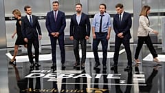 El bloqueo y la crisis catalana se imponen en el único debate electoral en España 