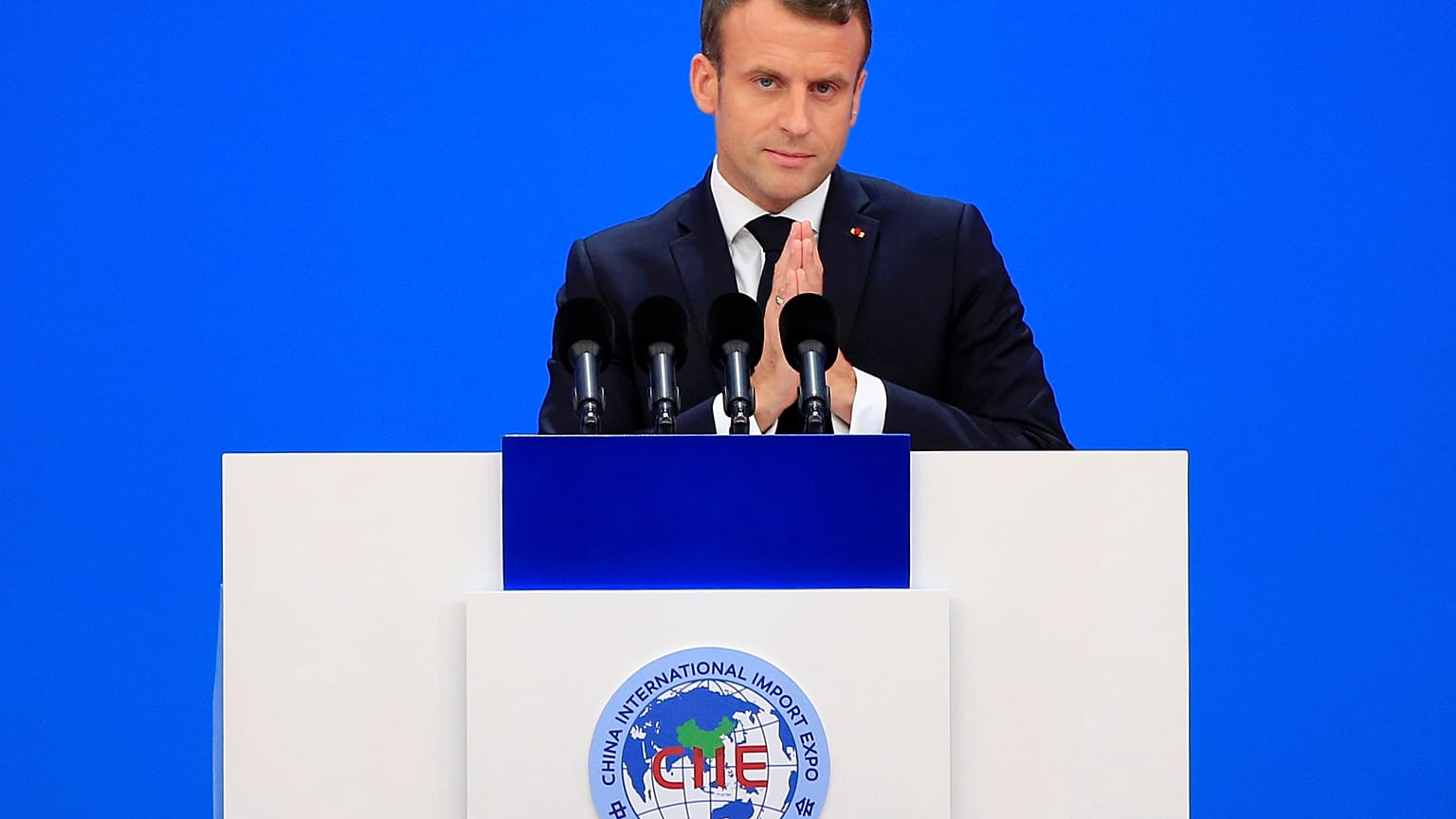 Climat : en Chine, l'appel d'Emmanuel Macron à "rehausser" les engagements d'émissions de CO2