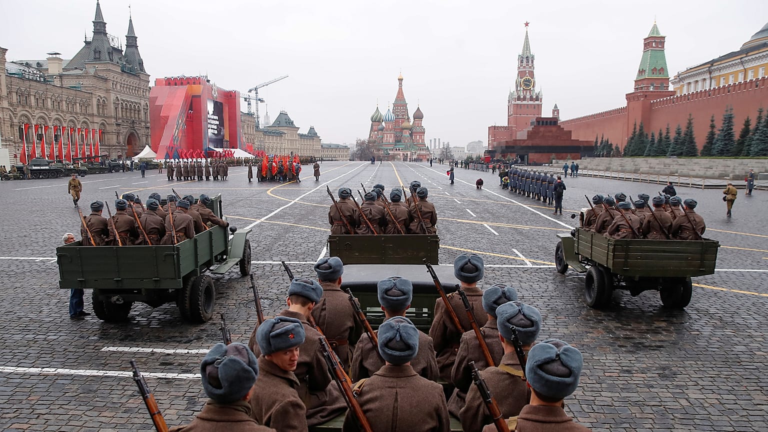 Moskau rüstet sich für große Militärparade