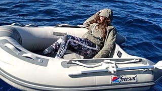 Greek media said the woman was from New Zealand