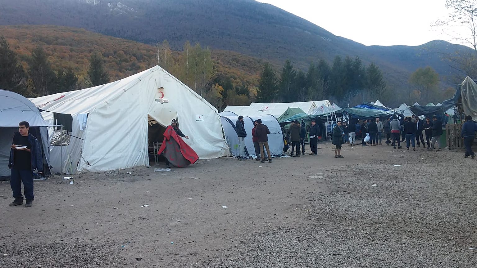 Vucjak camp in November 2019