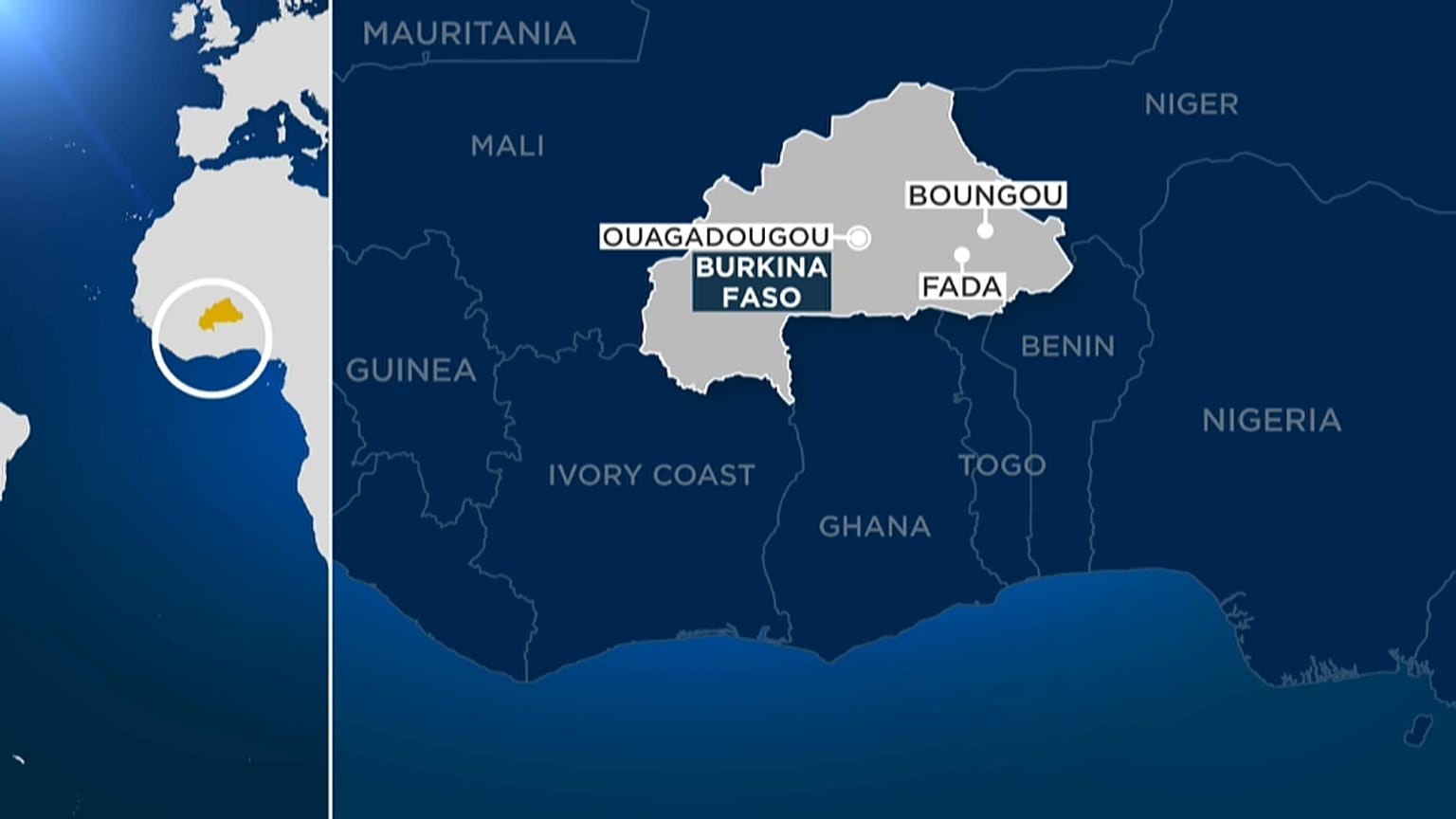 Burkina Faso, attaccato convoglio di una società canadese: decine di morti