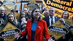 Leader of Britain's Liberal Democrats Jo Swinson in London, Britain, November 6, 2019. 