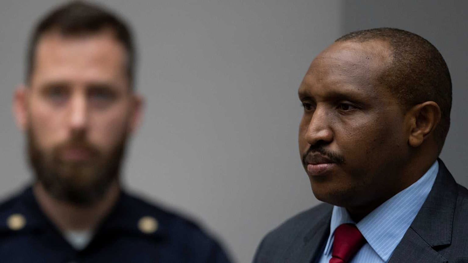 Bosco Ntaganda, devant la Cour pénale internationale à La Haye, le 7 novembre 2019
