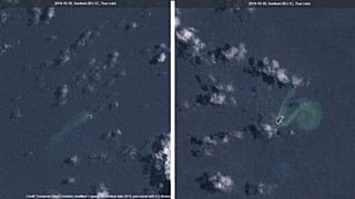In weniger als einem Monat entsteht in Tonga eine neue Insel.