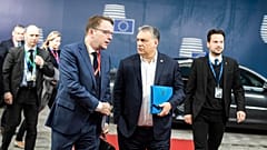 Várhelyi Olivér és Orbán Viktor 2018 március 23-án