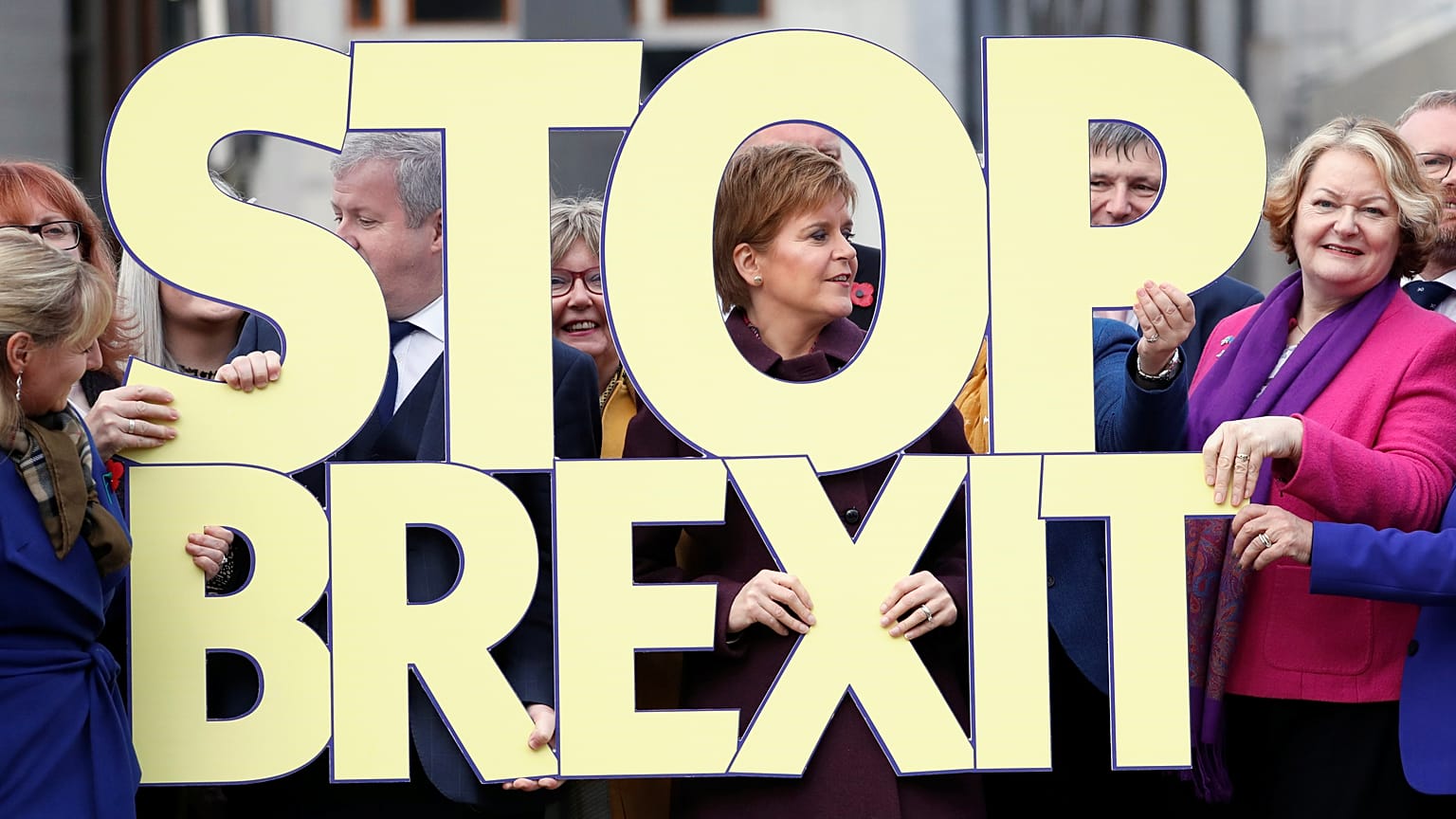 The SNP's 2019 campaign was launched in Edinburgh, Scotland