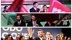 Die Chefs von VOX und PP jubeln - doch stärkste Kraft bleiben Sanchez' Sozialisten