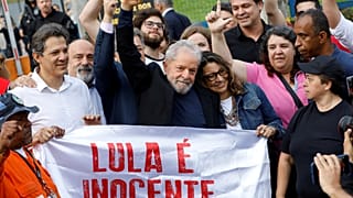 Lula ist frei und ruft zu Protesten auf