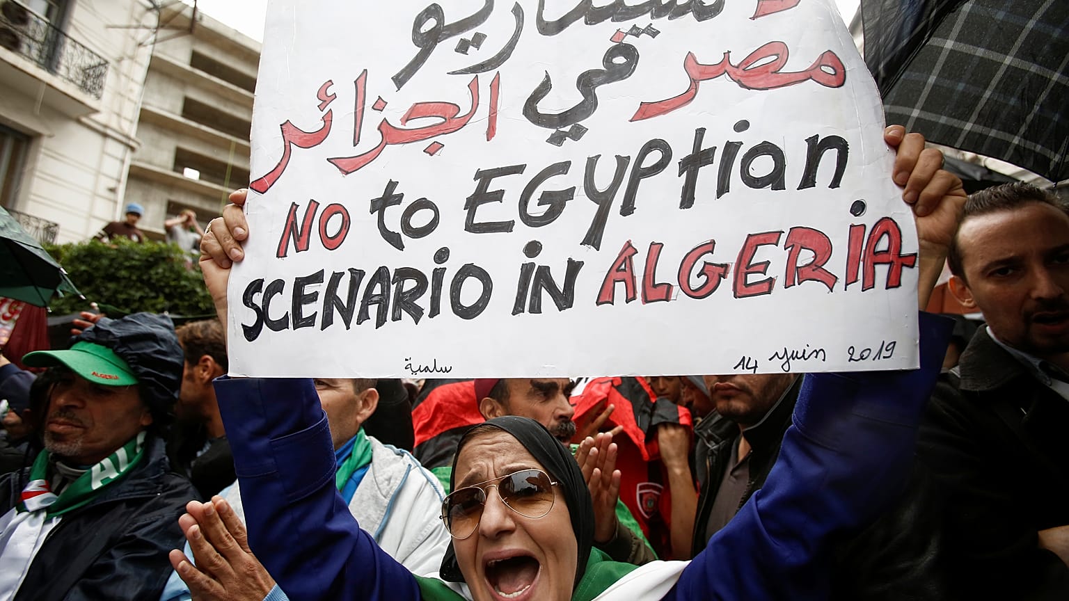 جمعة الحراك في الجزائر الـ 38