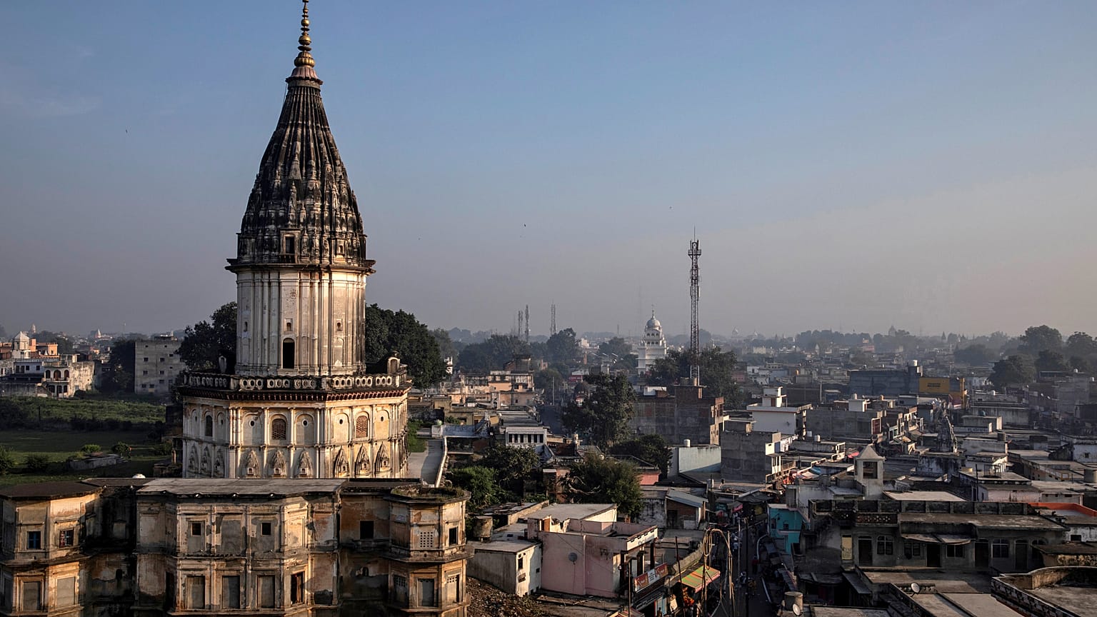 FILE PHOTO: A general view of Ayodhya city, India, October 22, 2019. 
