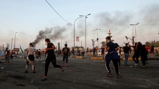 جانب من مظاهرات البصرة 