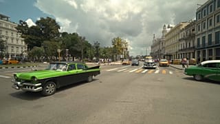 Esperando a los reyes de España en Cuba