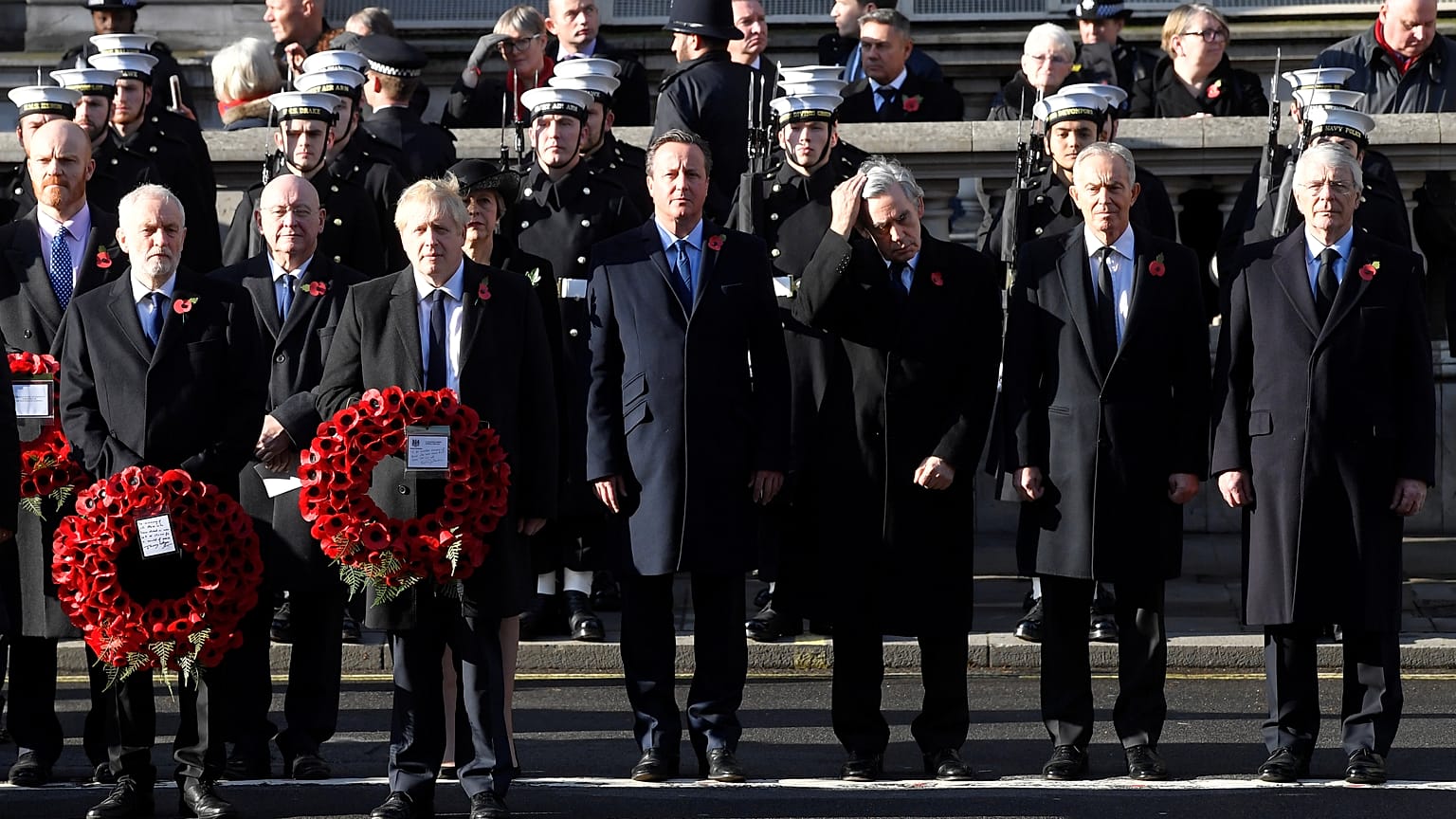Großbritannien hat seiner toten Soldaten gedacht 