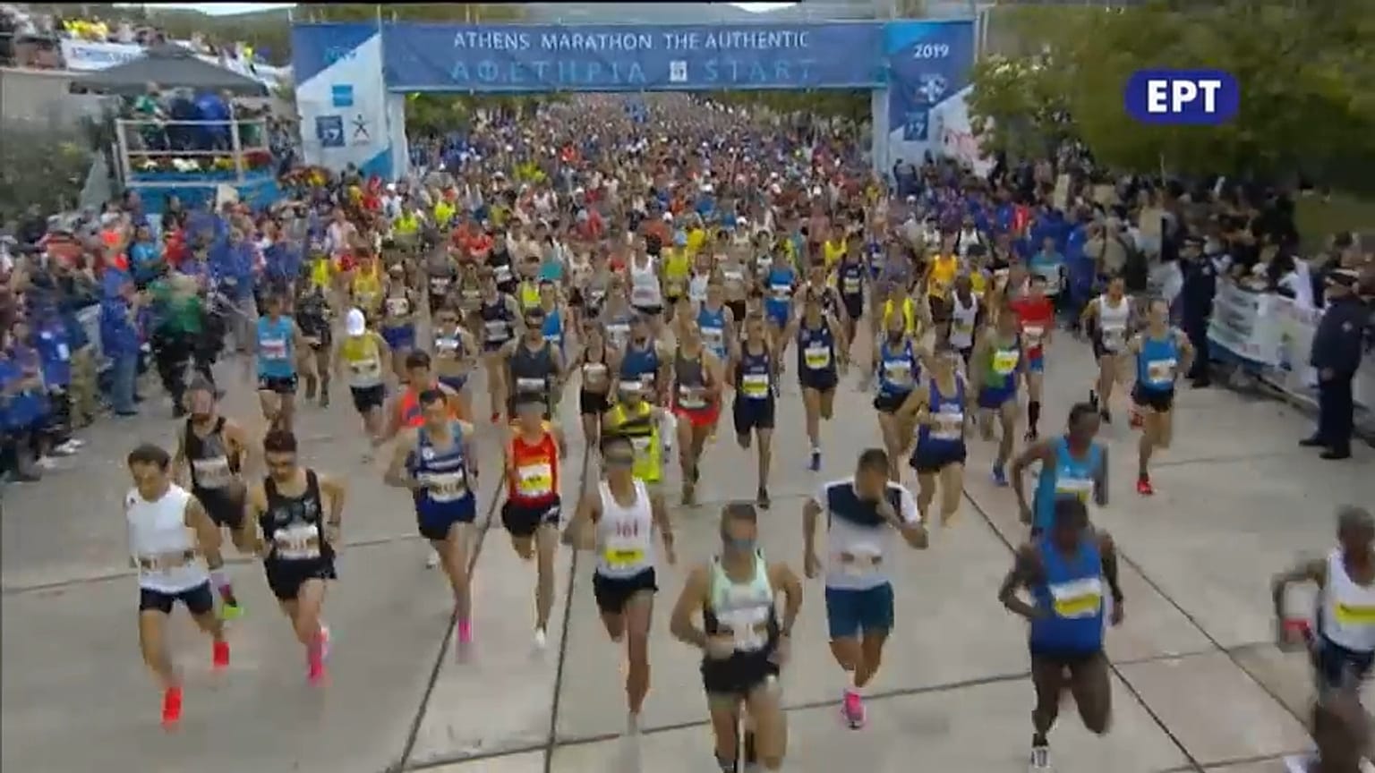 Aux origines du marathon à l'"Authentique" d'Athènes