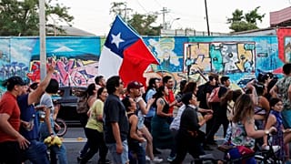 Un hombre abre fuego contra manifestantes en Chile